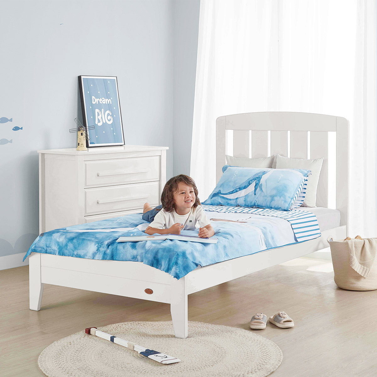 Alice King Single Bed: Stylish Minimalist Kids Bed – Boori