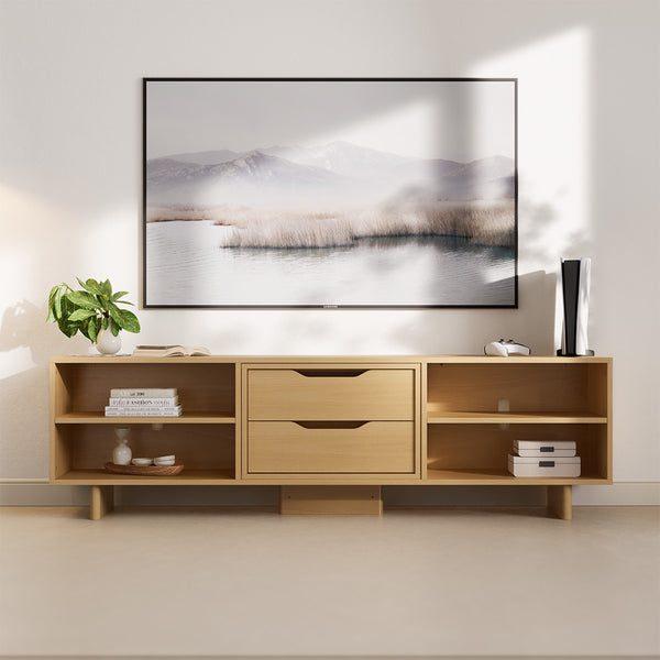 Entertainment Unit (1.88m) with 2 Drawers