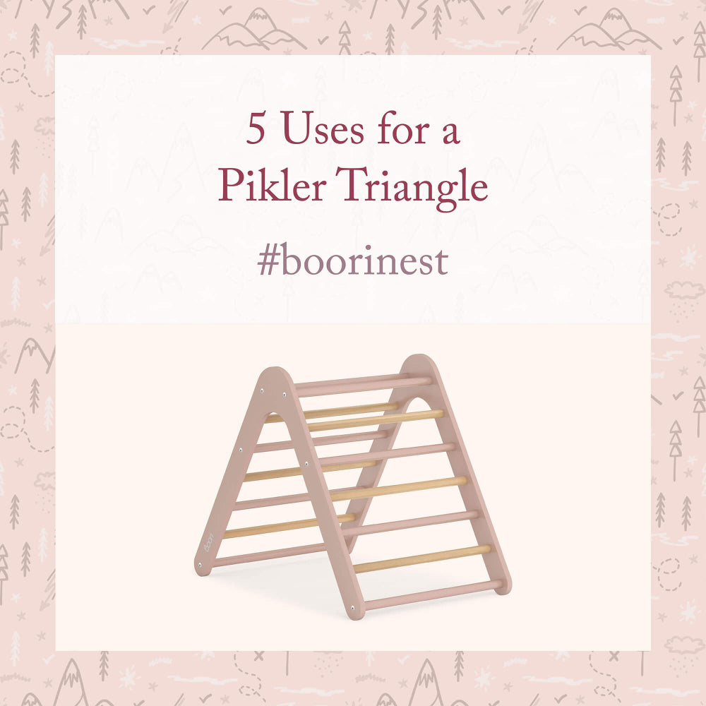 5 Uses for a Pikler Triangle