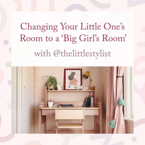 Changing Your Little One's Room to a Big Girl's Room