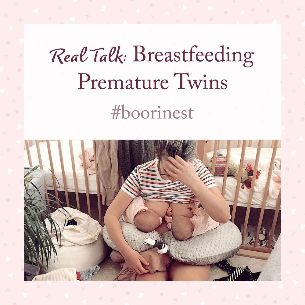 Real Talk - Breastfeeding Premature Twins