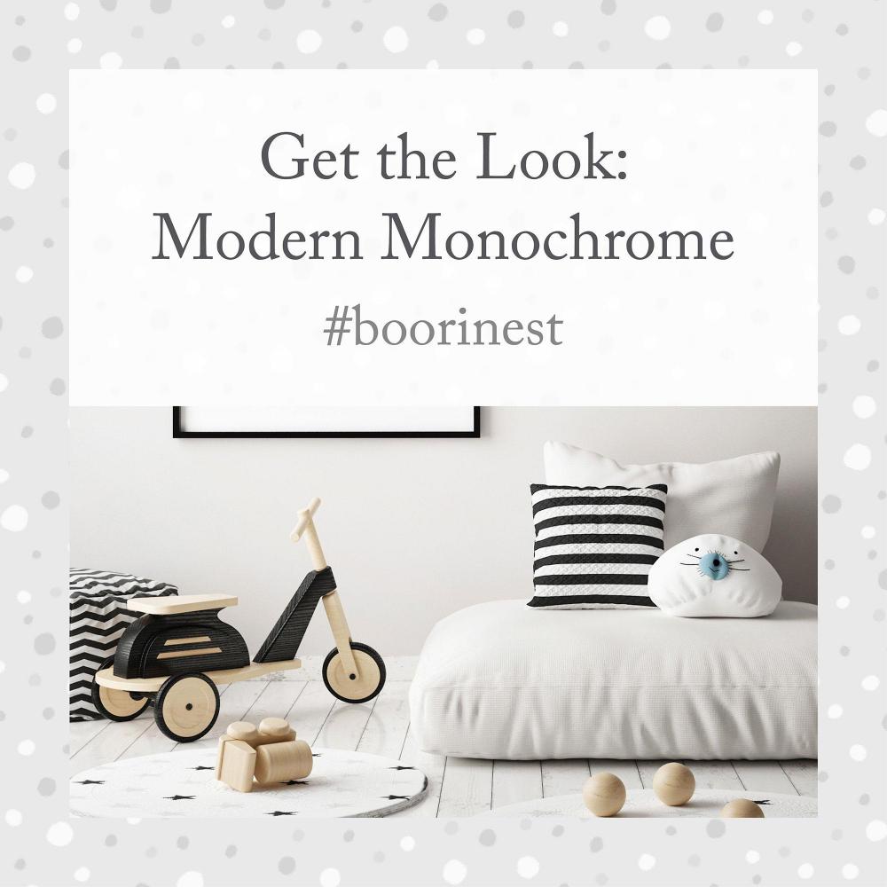 Get the Look - Modern Monochrome: Bold Contrast for Newborn Babies