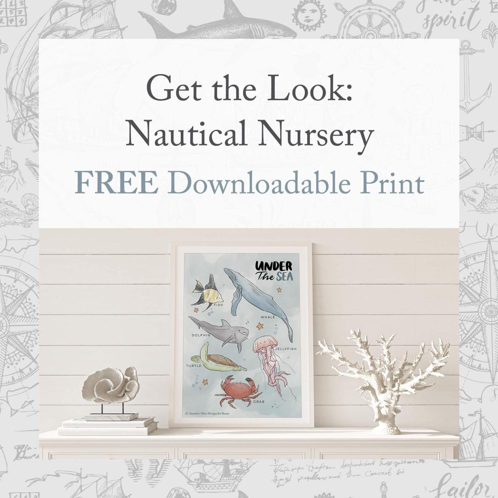 Get the Look - Nautical Nursery