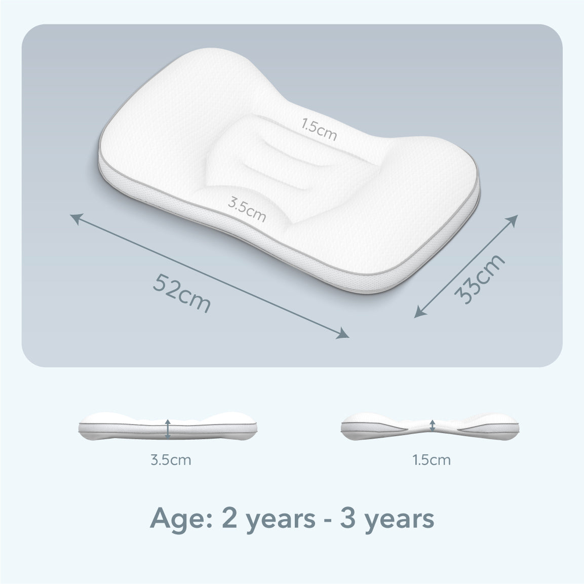 Little Dreamer Toddler Pillow (2 Years+)