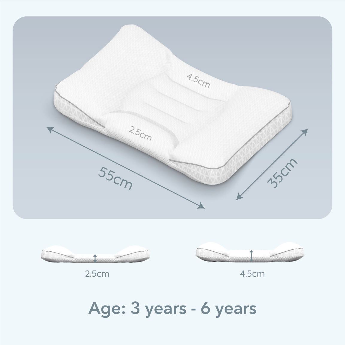 Little Dreamer Kids Pillow (3 to 6 Years Old)