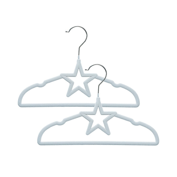 10pk Baby Coat Hangers - Stars/Blue