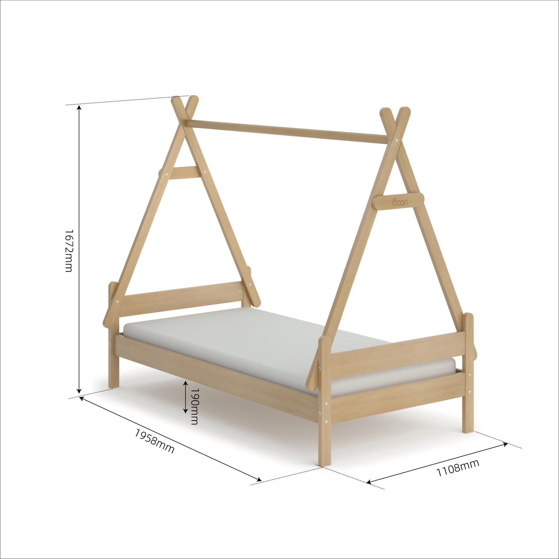 Boori Forest Teepee Single Bed