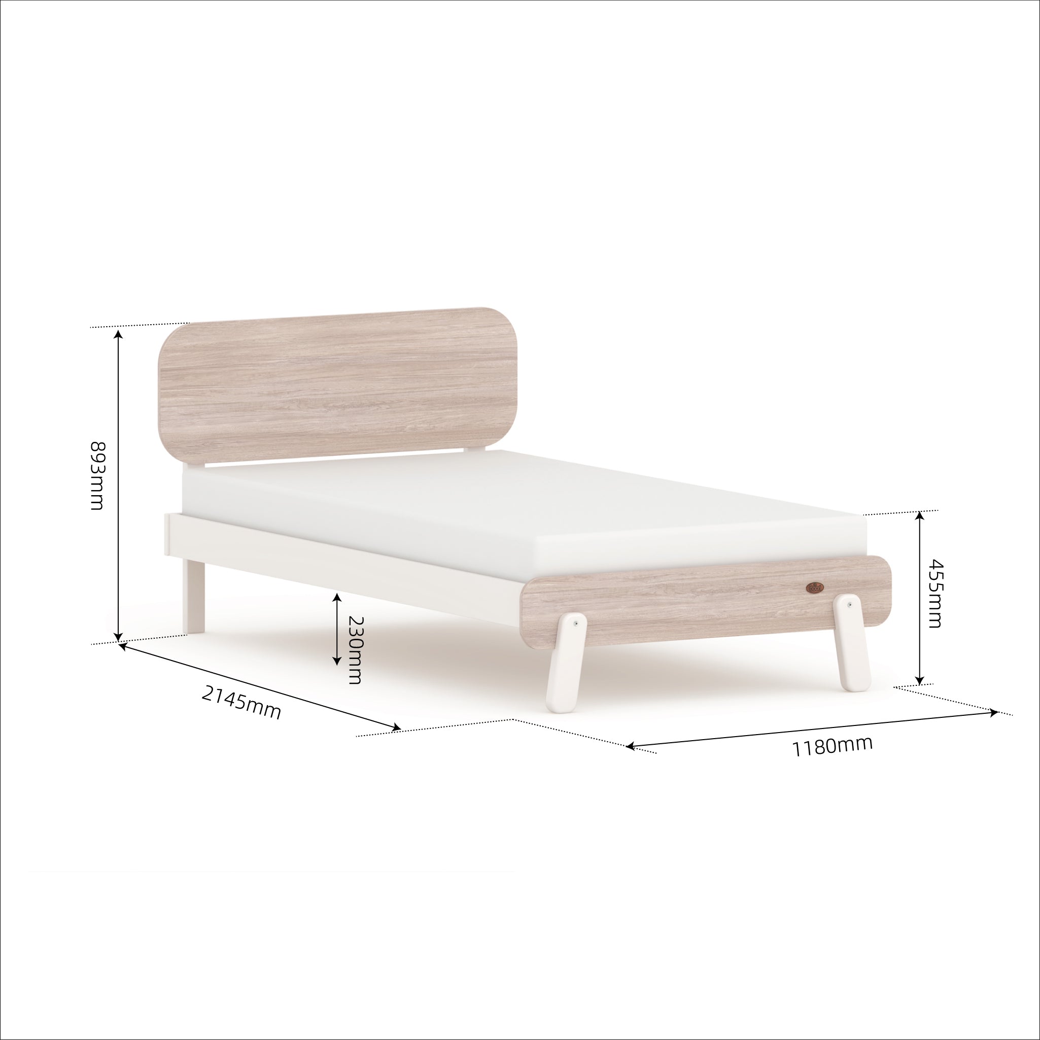 Boori Natty King Single Bed