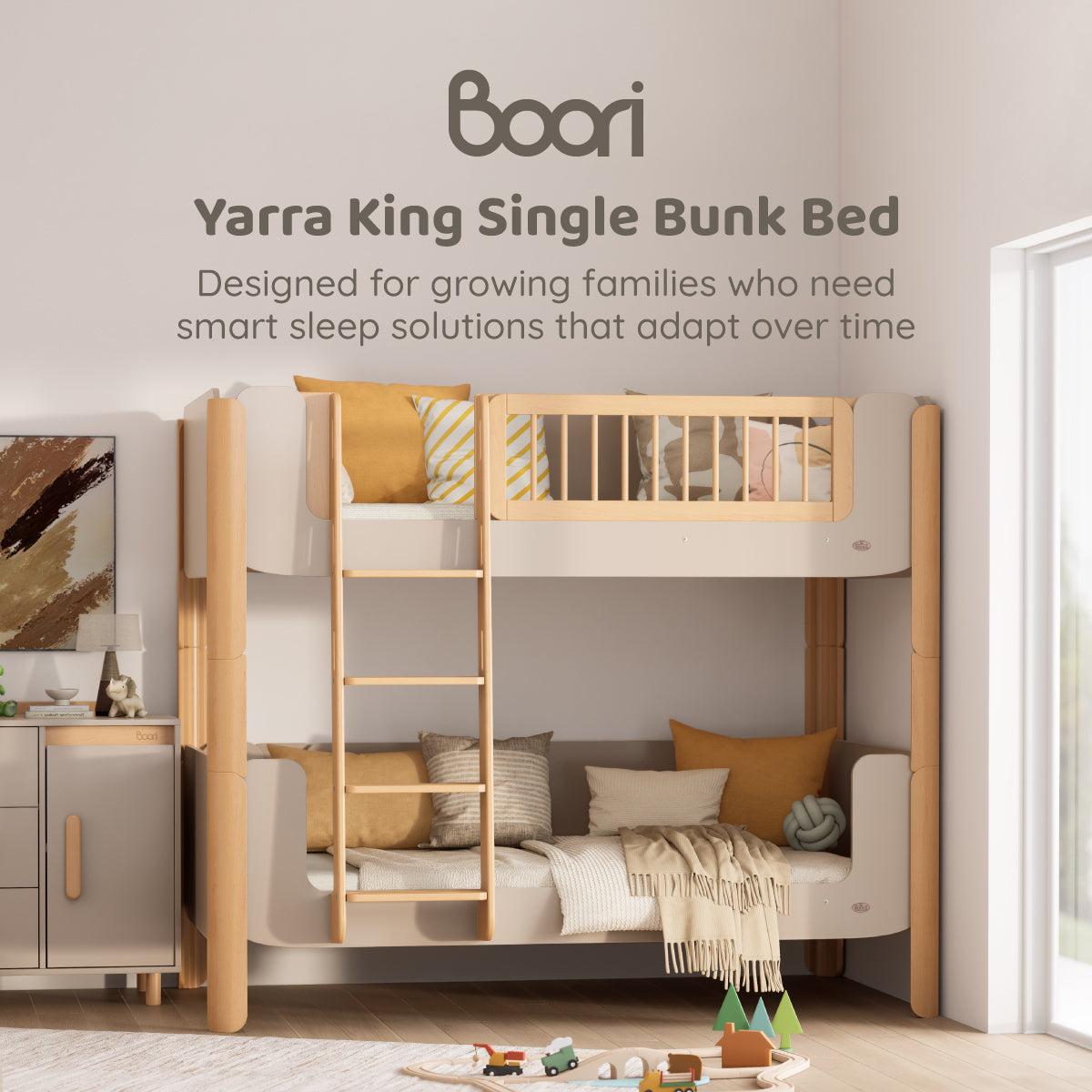 Yarra King Single Bunk Bed