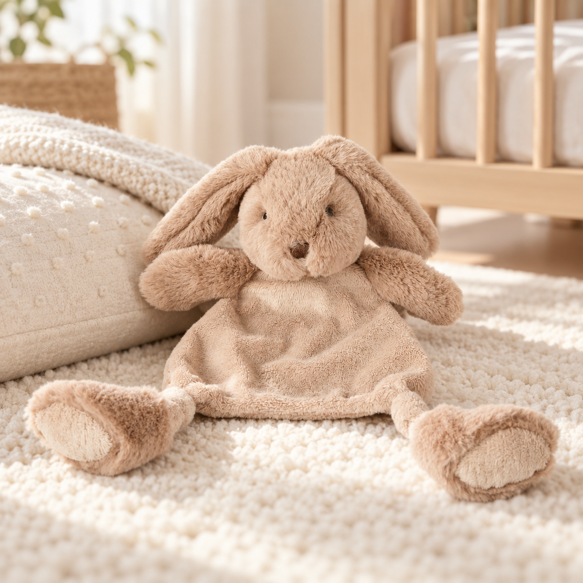 Taupe Bunny Comforter