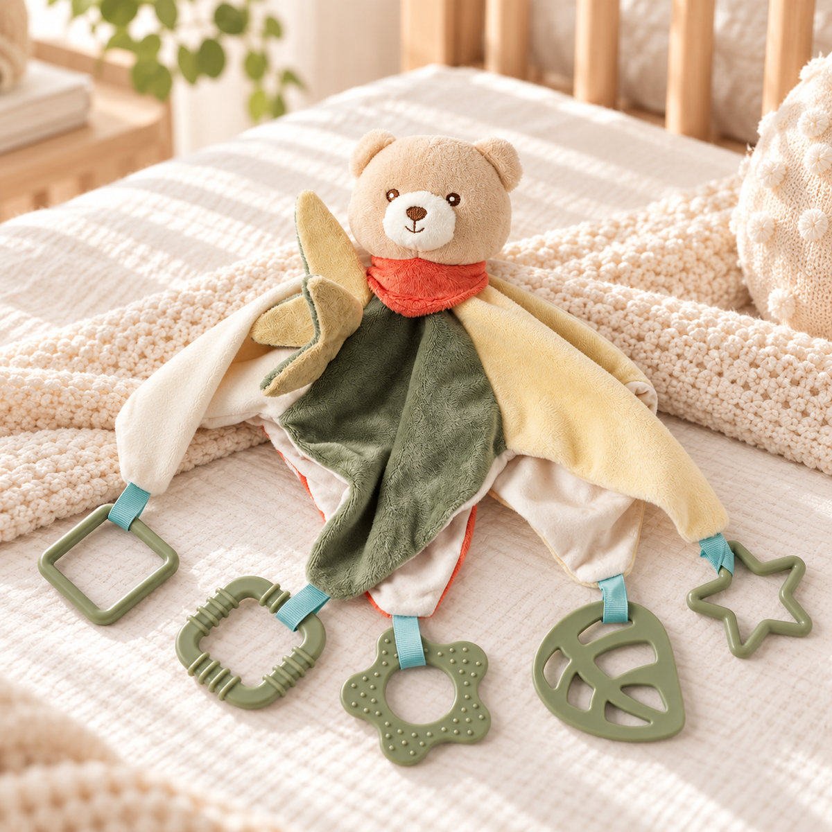 Hugglies Bear Comforter