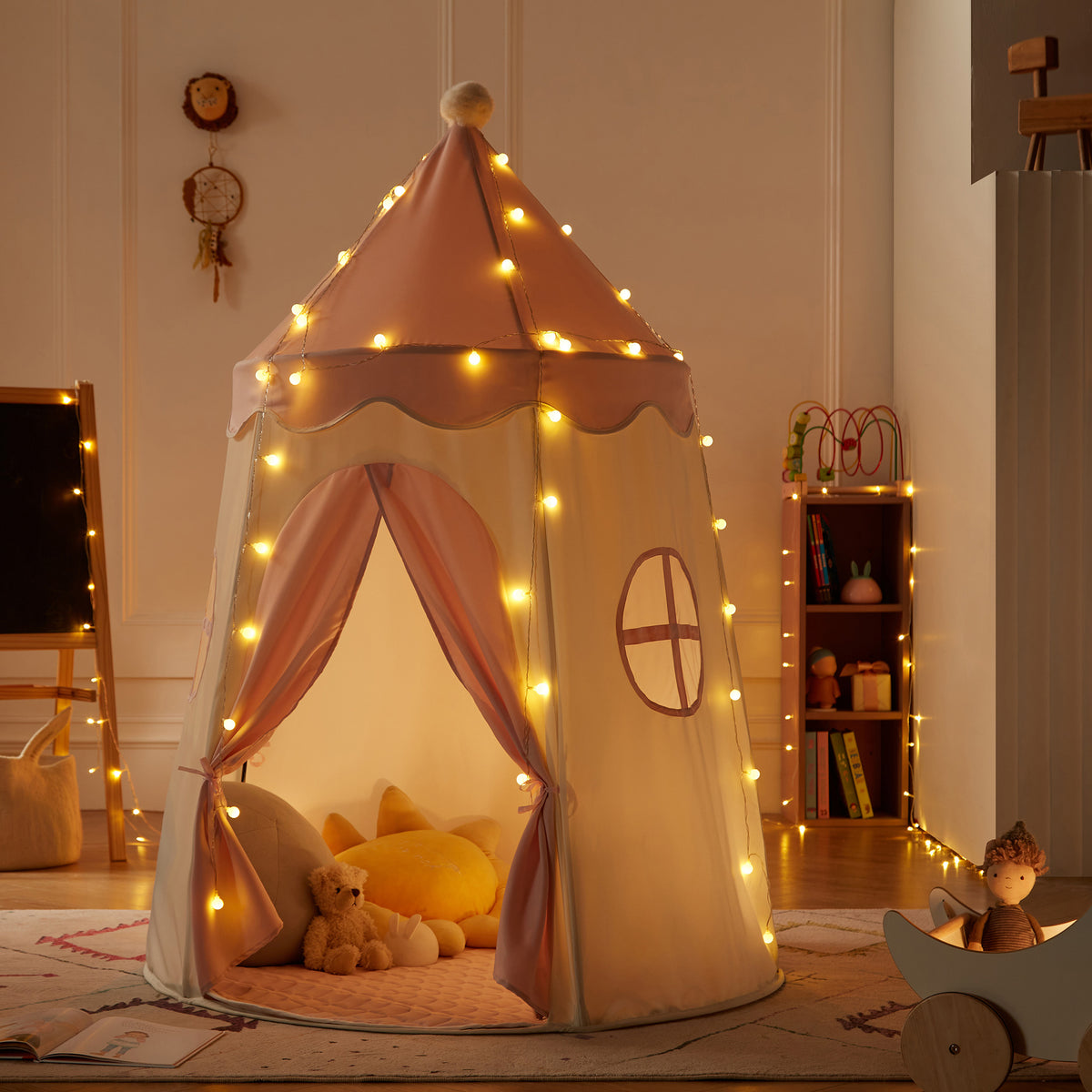 Castle Pop-up Tent - Pink