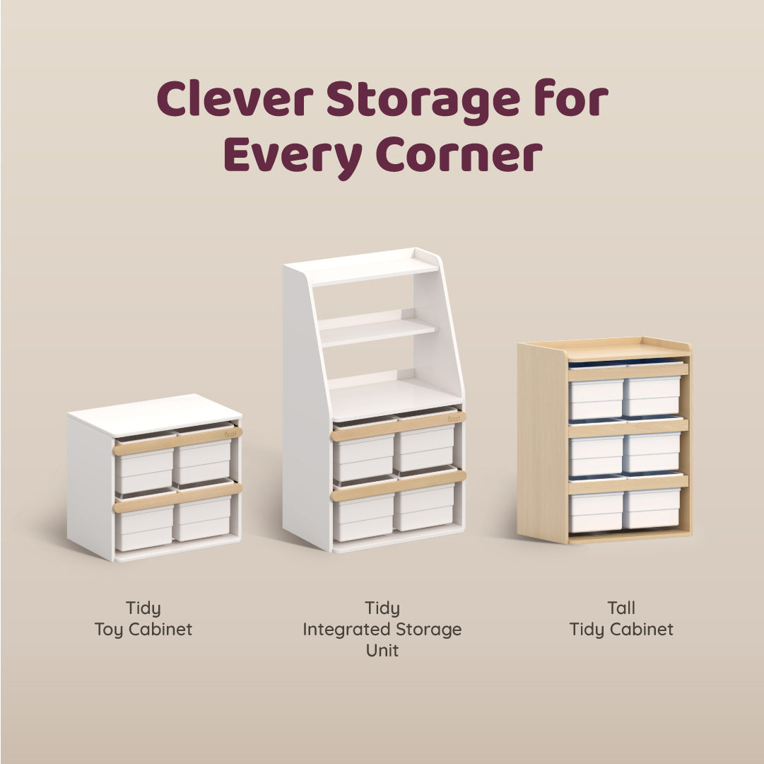 Tidy Modular Storage Tidy Integrated Storage Unit | Kids Storage | Boori – Boori