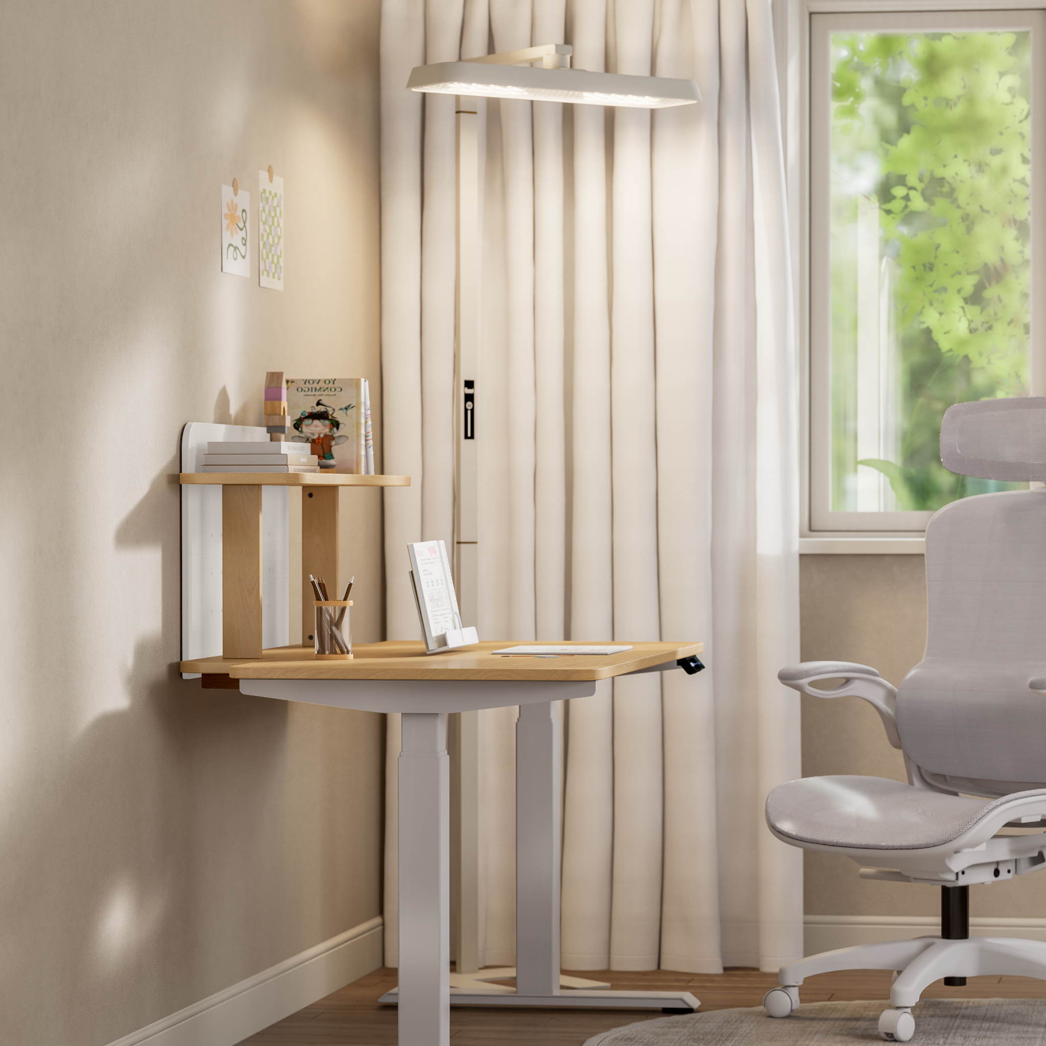 Boori Finn LED Floor Lamp