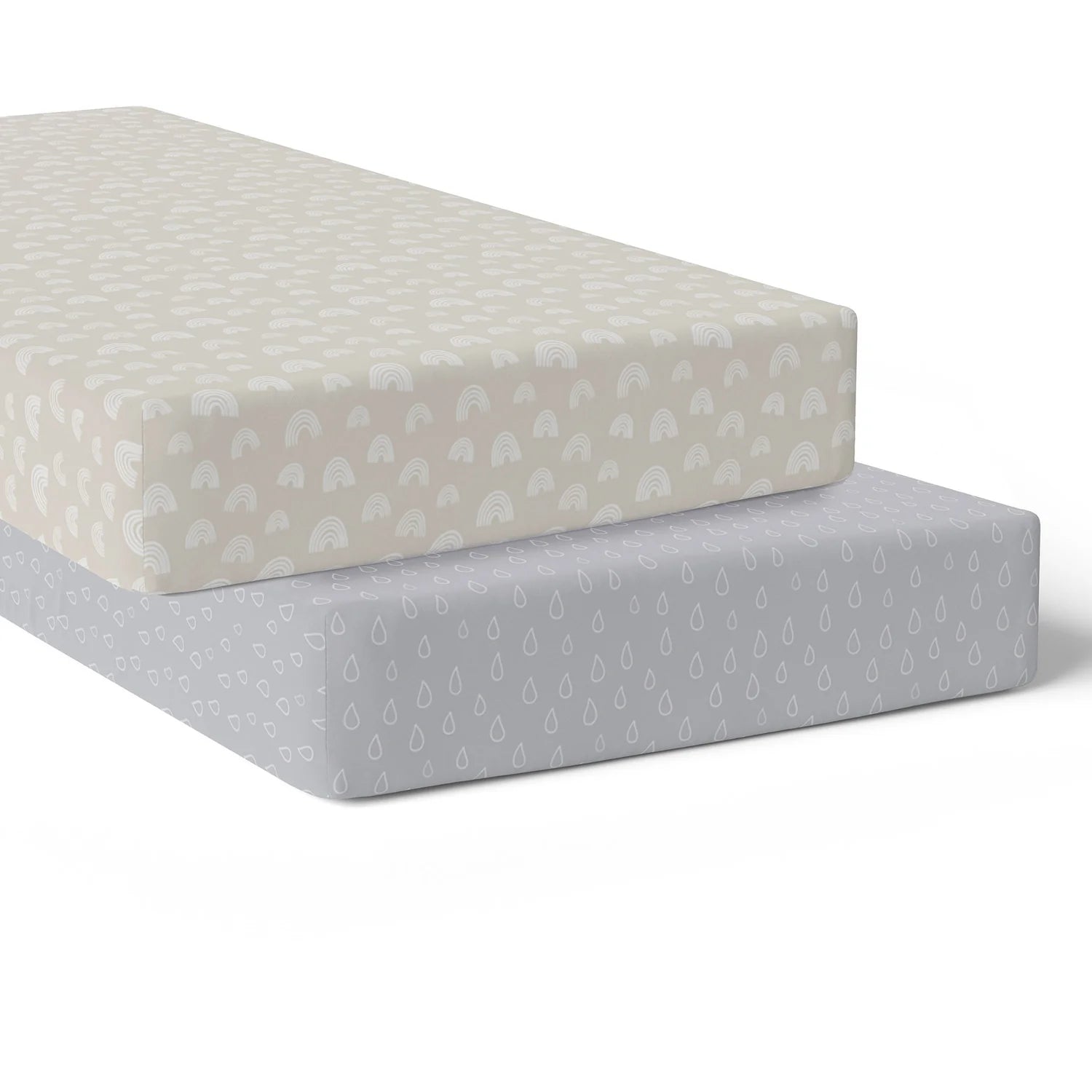 Bubba Blue 2pk Cot Fitted Sheet (Jersey)