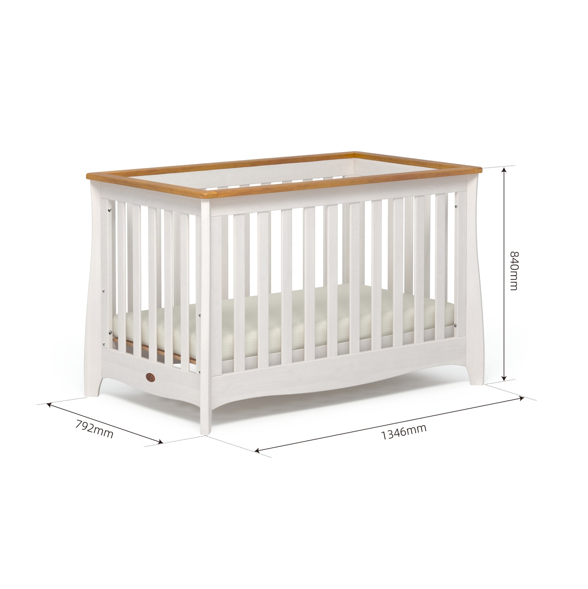 Boori Swan Compact Baby Cot (Clearance)