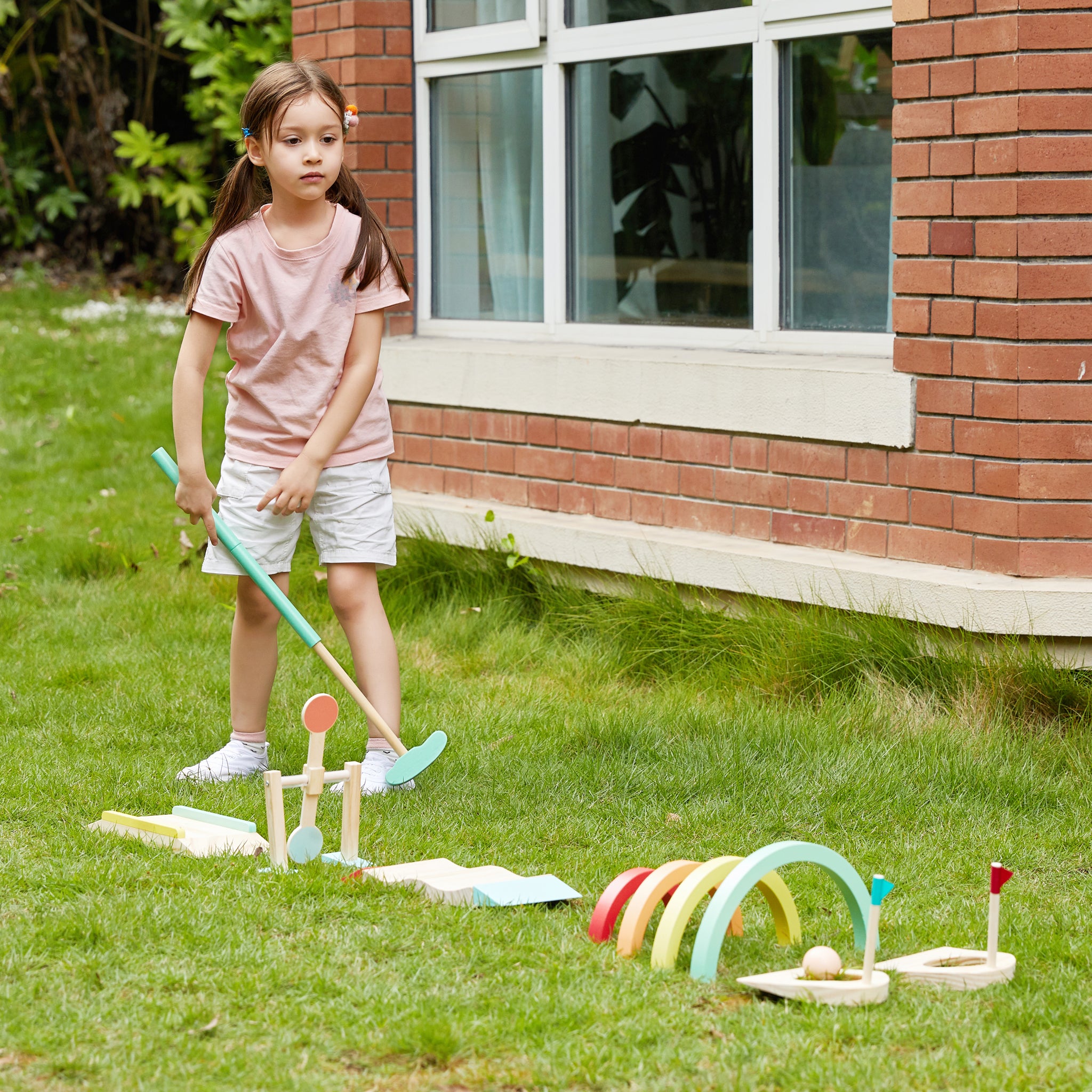 Tooky Toy Mini Golf Set