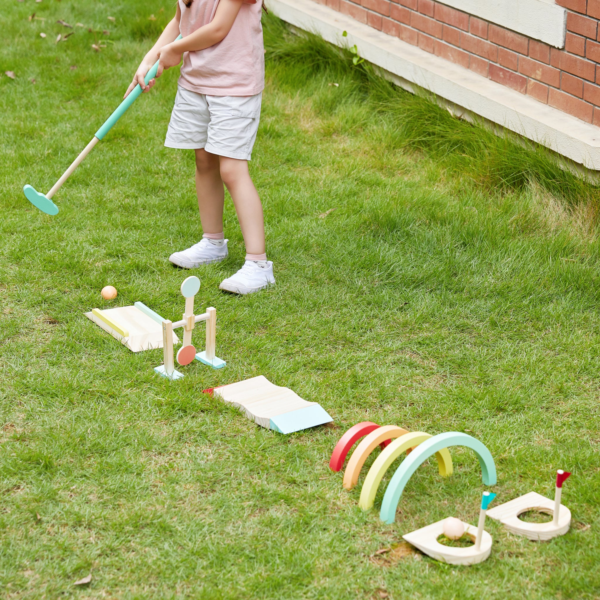 Tooky Toy Mini Golf Set