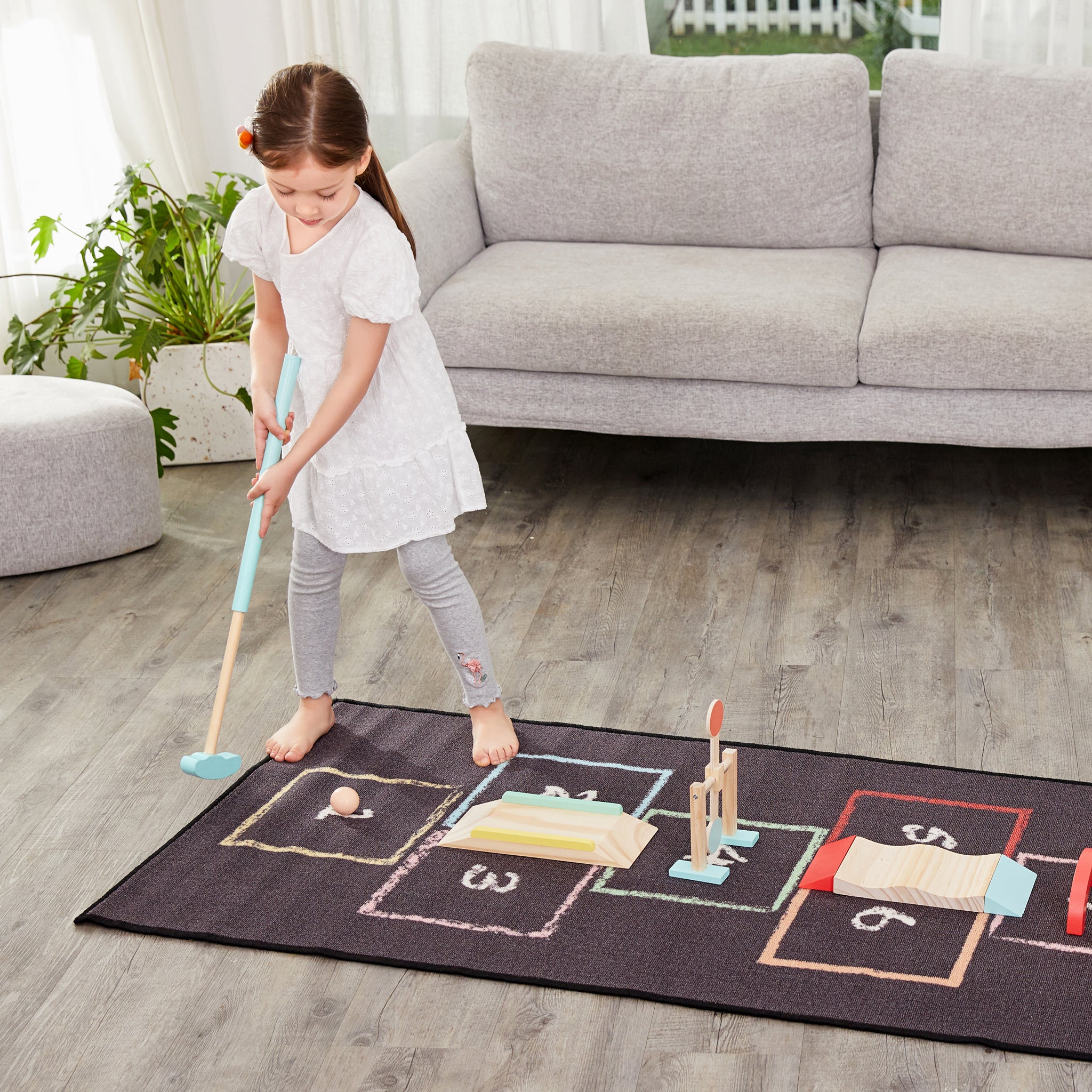 Tooky Toy Mini Golf Set