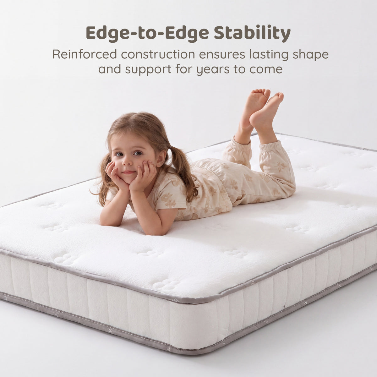 King Single Pocket Spring Mattress 203 x 107cm