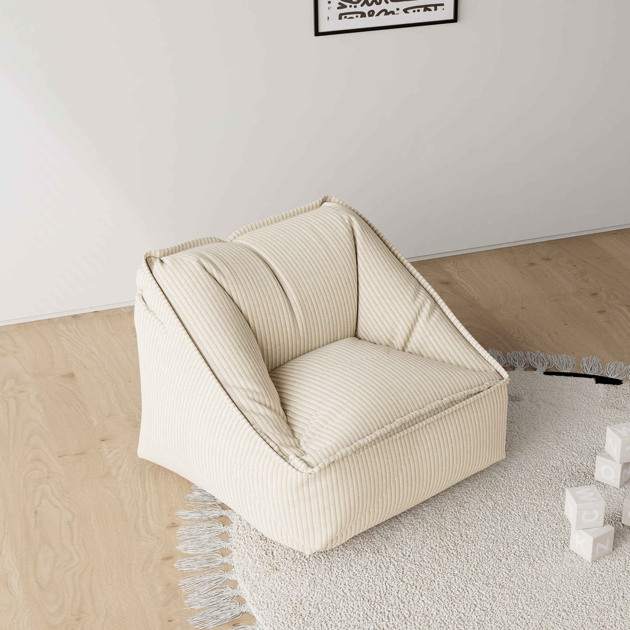 Olli Kids Corduroy Lounge Chair V26