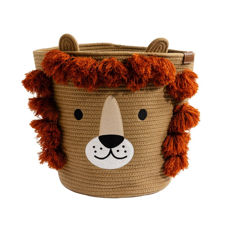 Cotton Rope Hamper - Lion