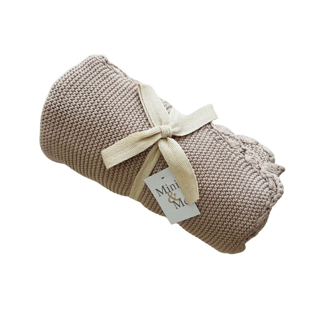 Shell Knit Blanket