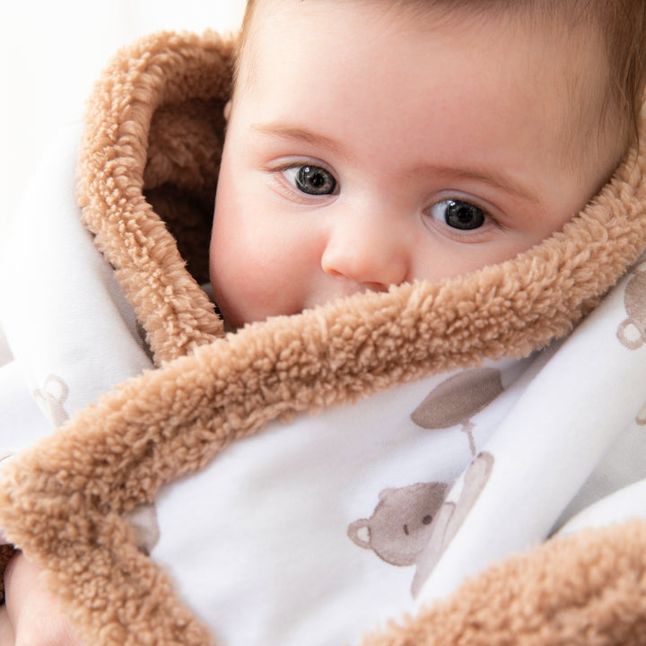 Sherpa Blanket - Cuddly Bear