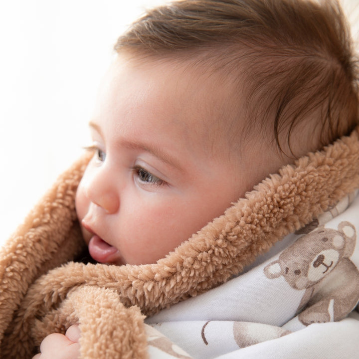 Sherpa Blanket - Cuddly Bear