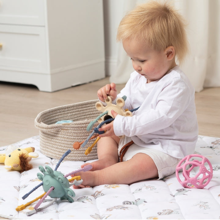 3-Piece Cotton Rope Storage Set - Natural