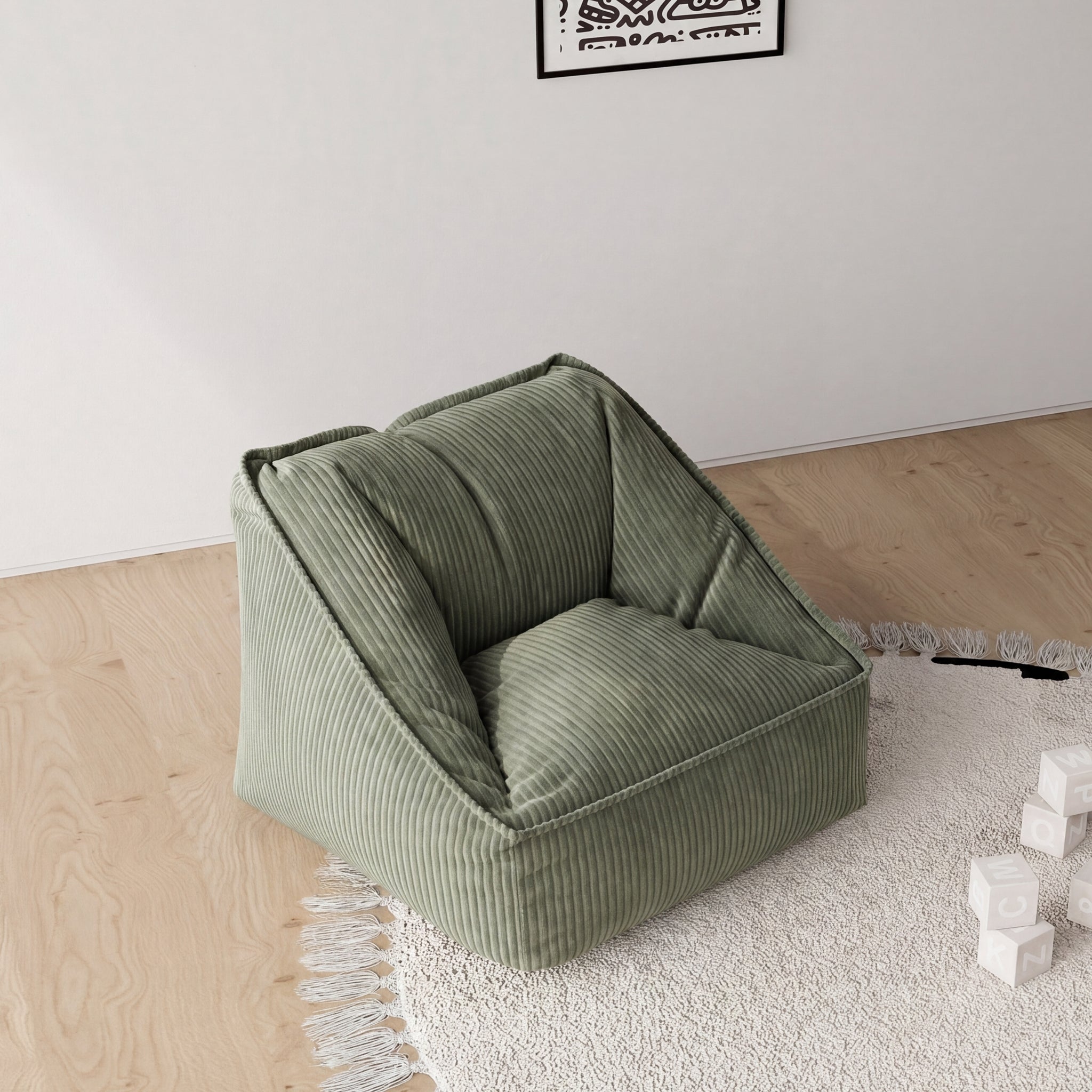 Olli Kids Corduroy Lounge Chair V26