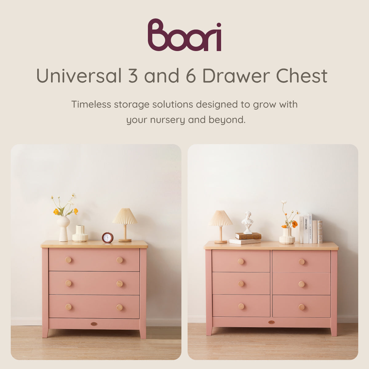 Universal 6 Drawer Chest
