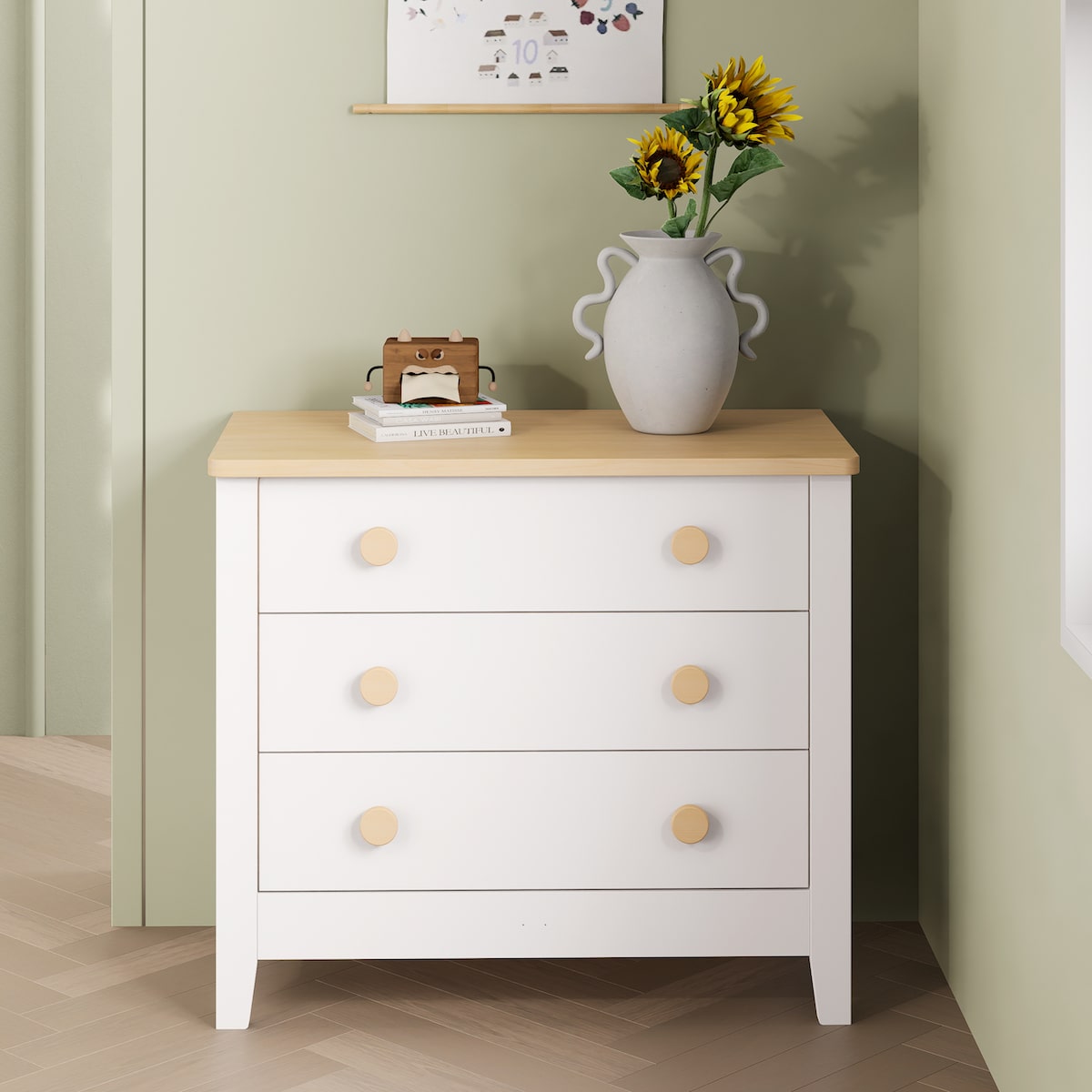 Boori Universal 3 Drawer Chest