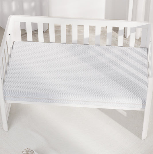 Compact Cot Airflow Mattress 119 x 65 x 11cm