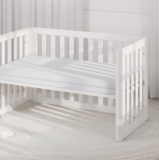 Compact Cot Airflow Mattress 119 x 65 x 11cm