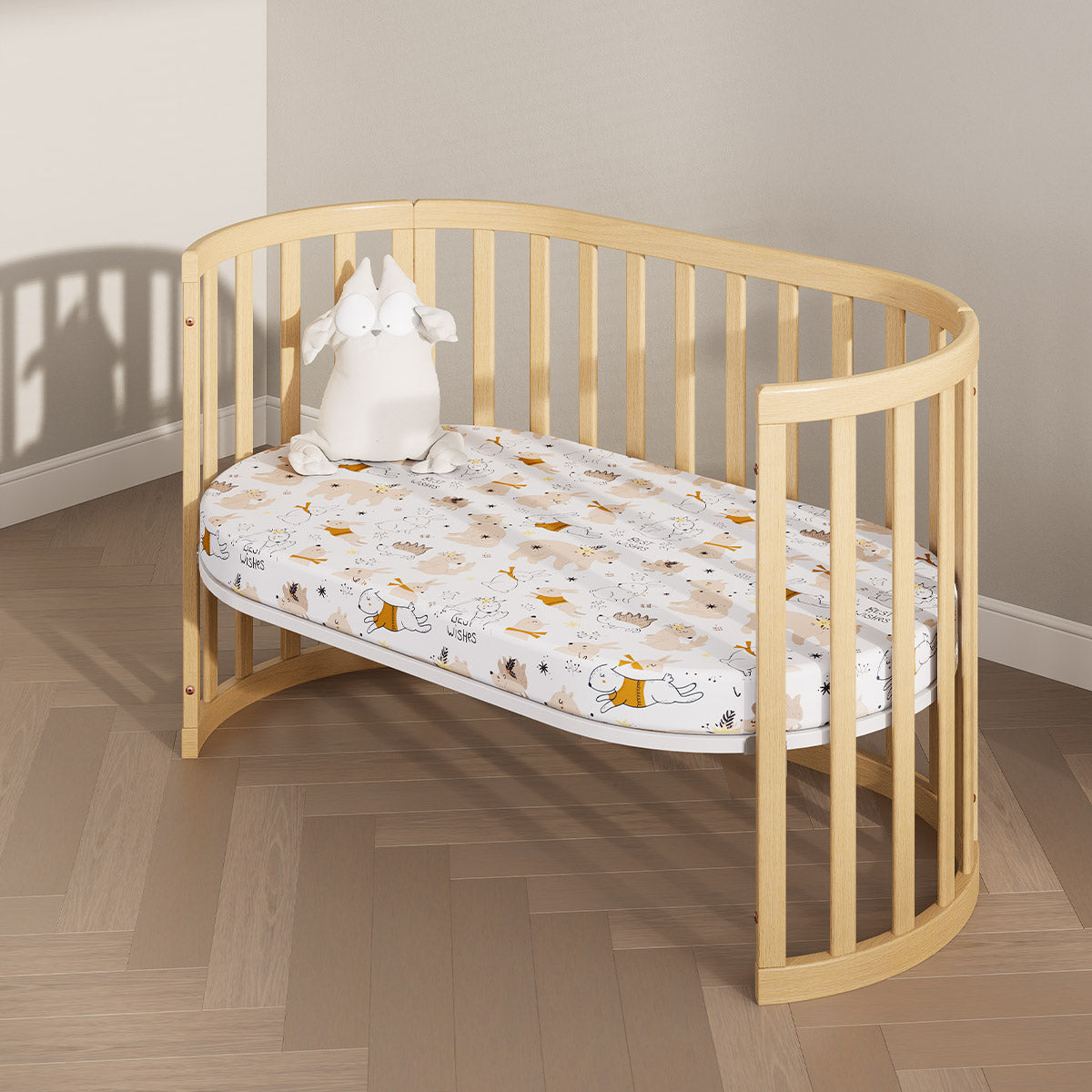 Eden Oval Cot