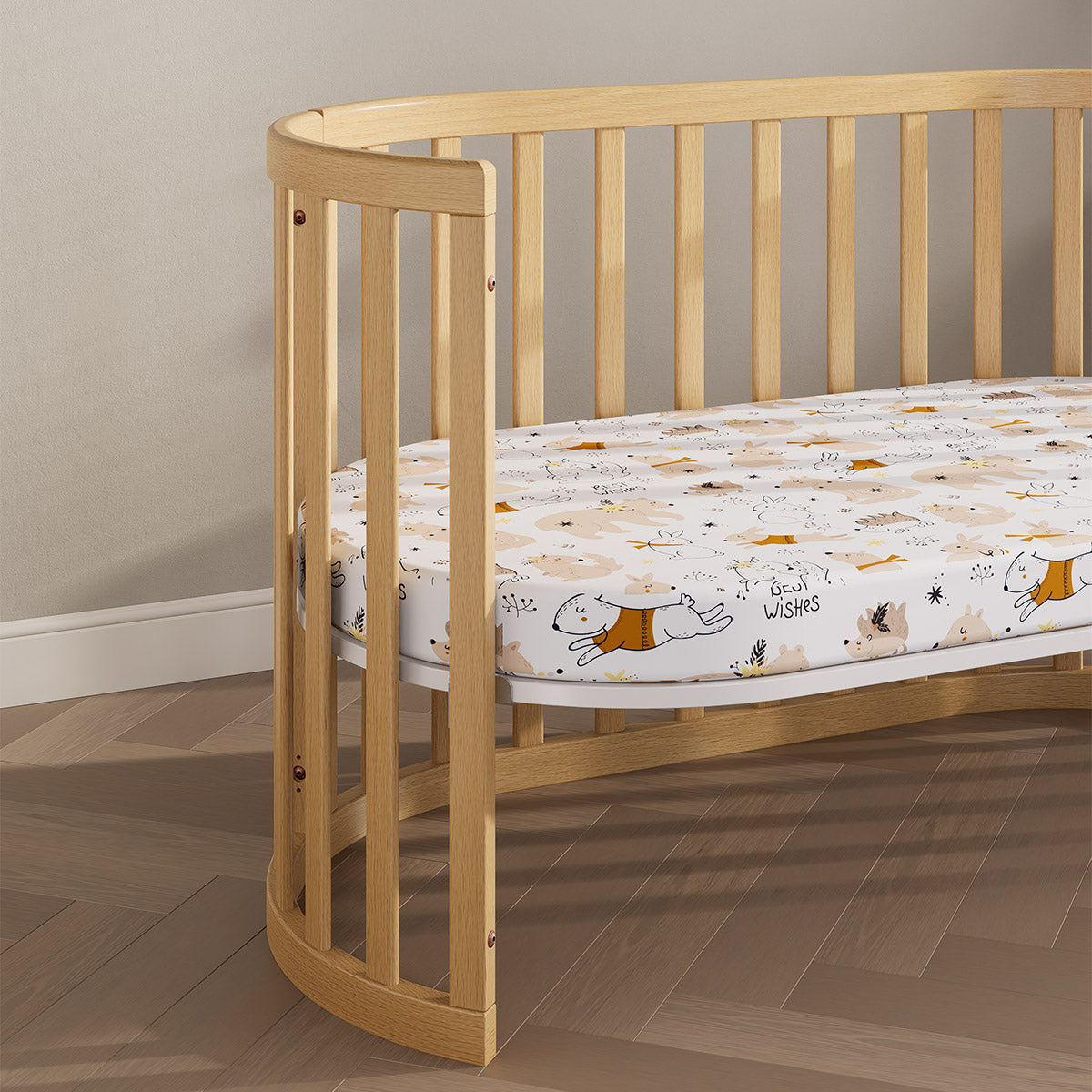 Eden Oval Cot