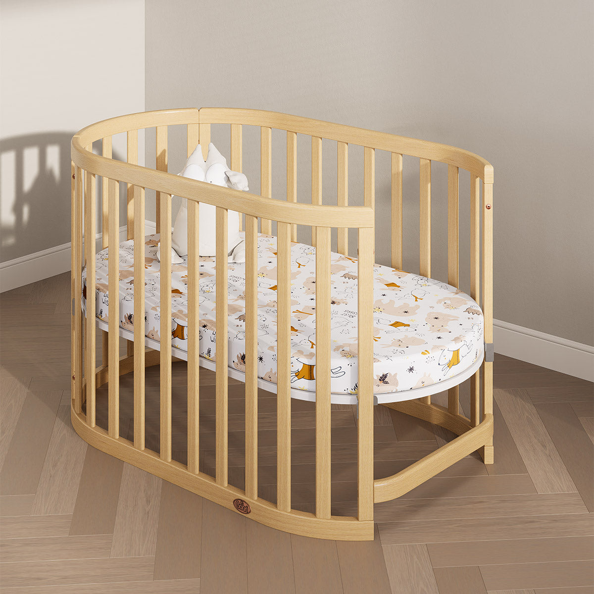 Eden Oval Cot