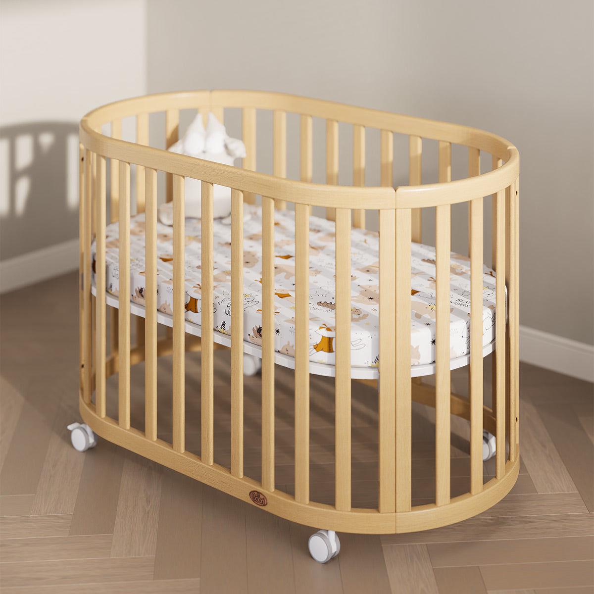 Eden Oval Cot