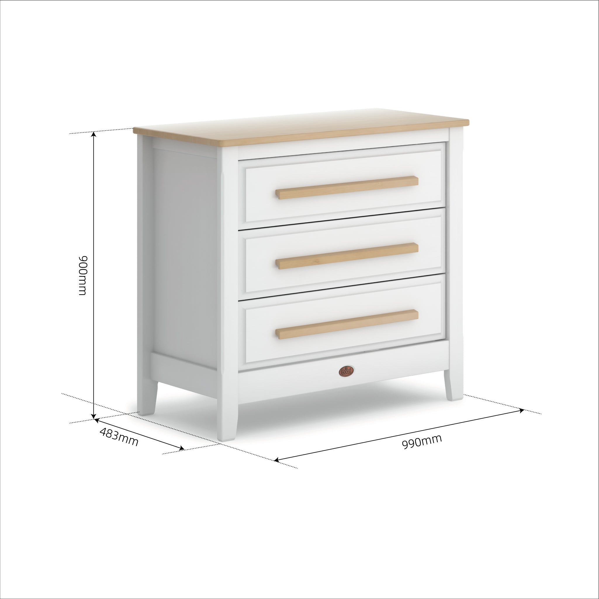 Boori Linear 3 Drawer Chest Smart Assembly