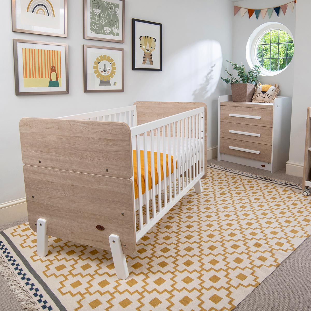 Natty 2 Piece Nursery Furniture Package