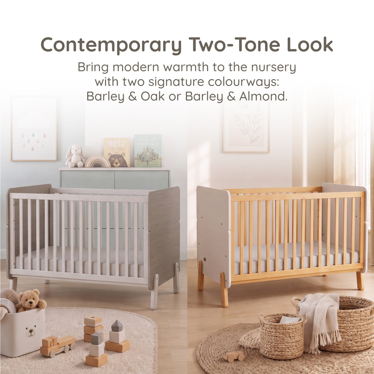 Natty Baby Cot & Pocket Spring Mattress Bundle