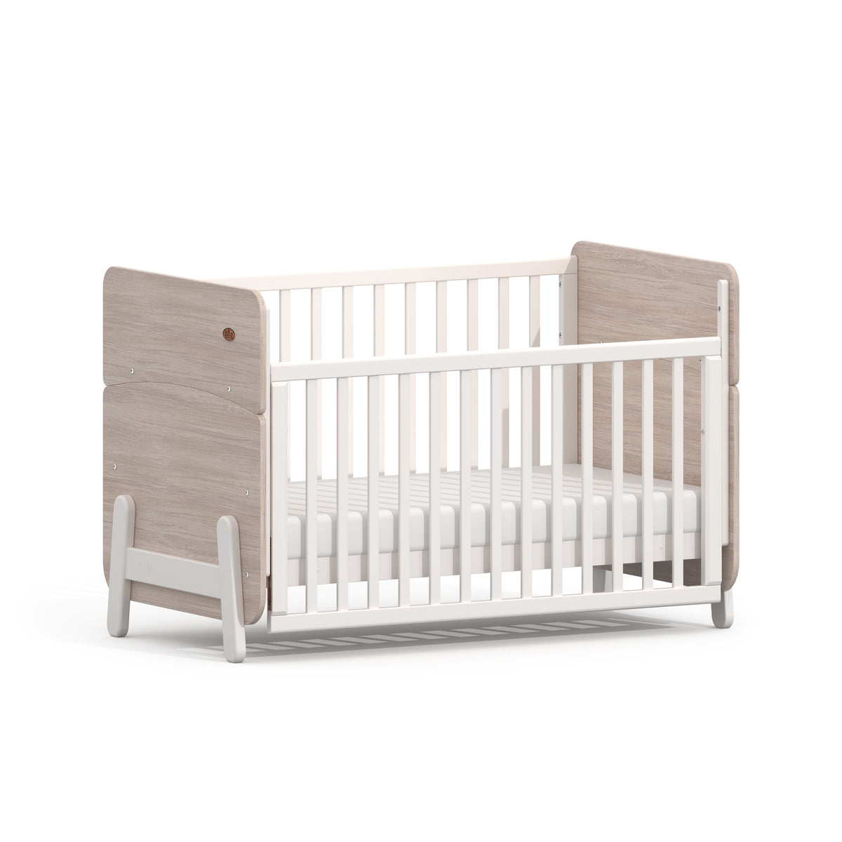 Natty Ergonomic Cot - Dropside