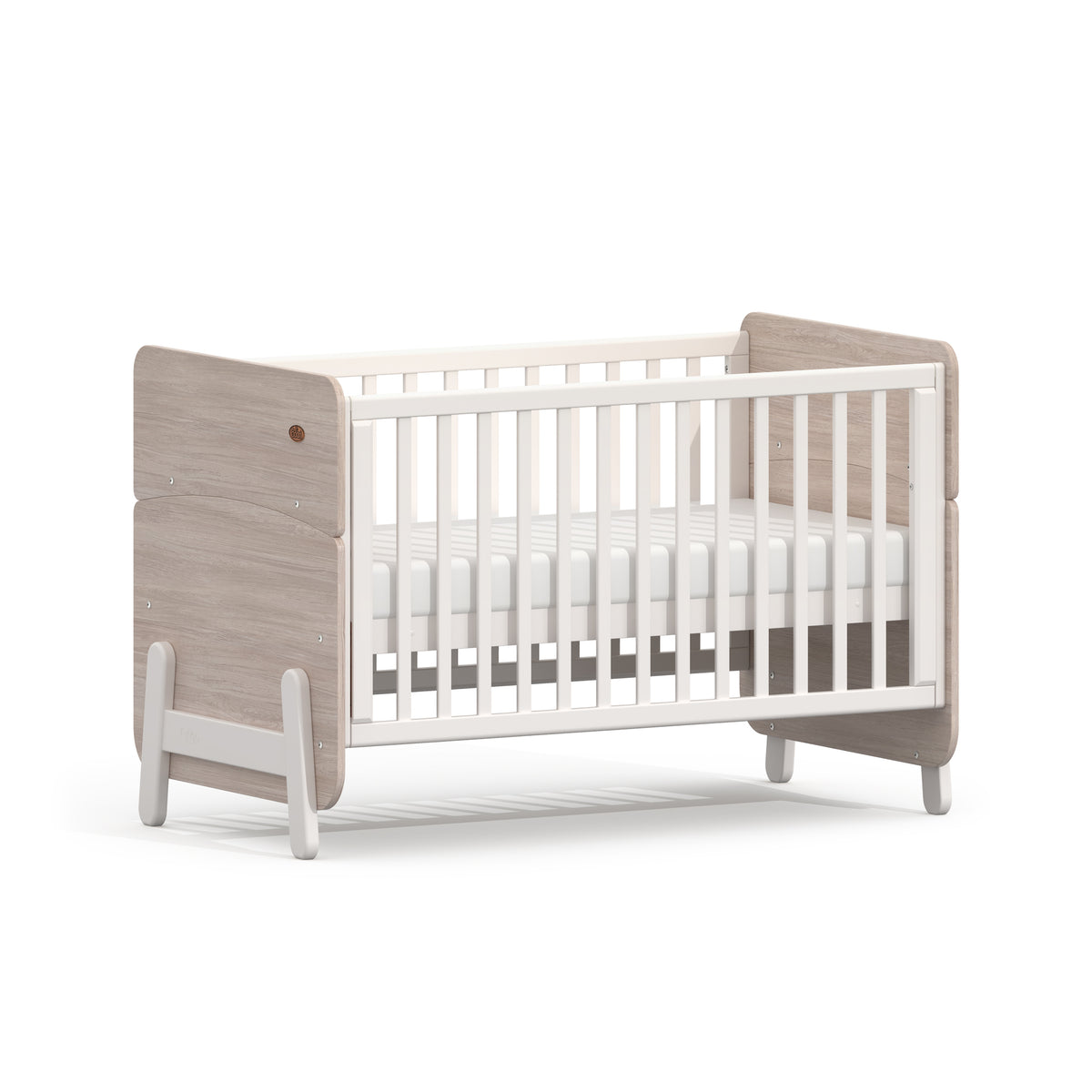 Natty Ergonomic Cot - Dropside