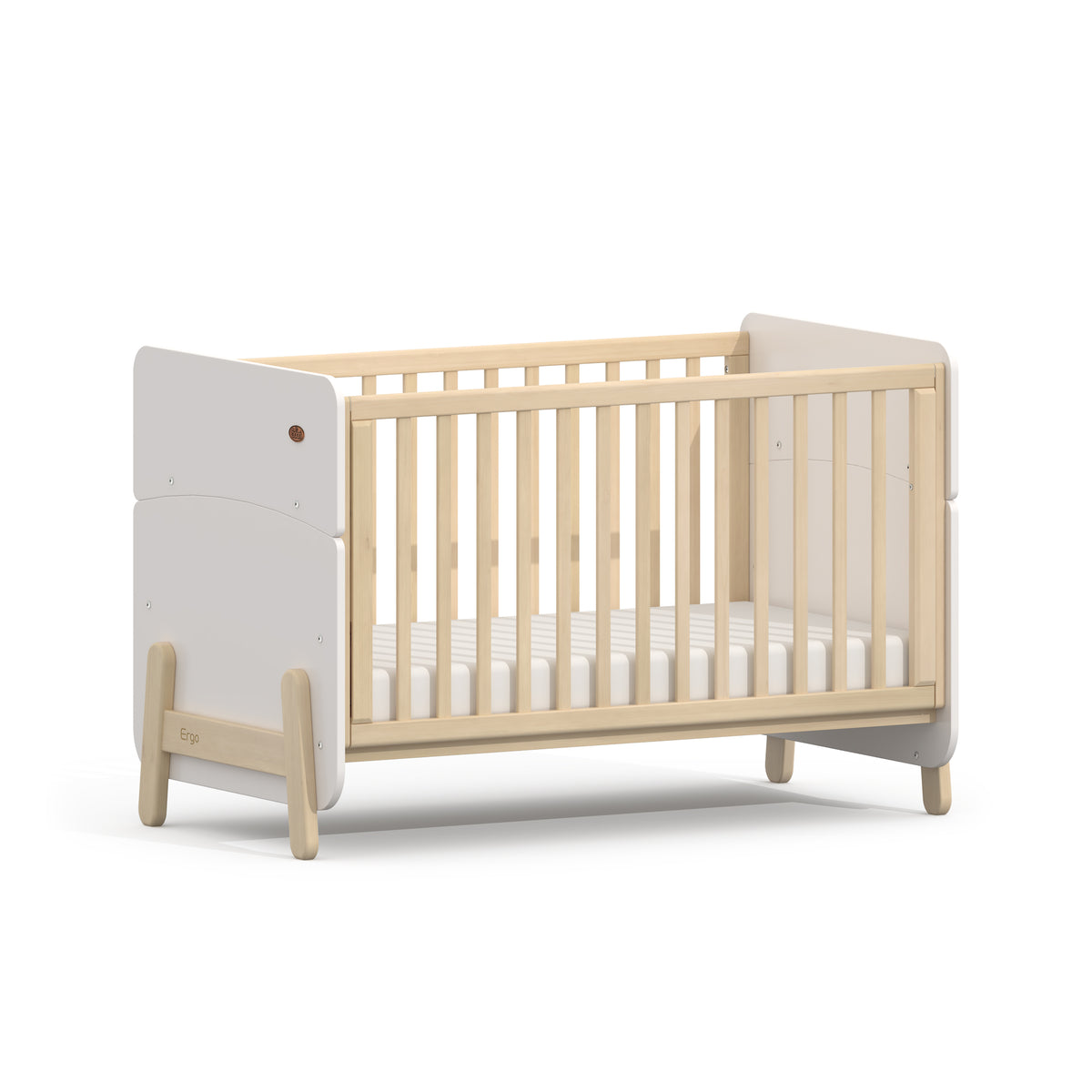 Natty Ergonomic Cot - Dropside