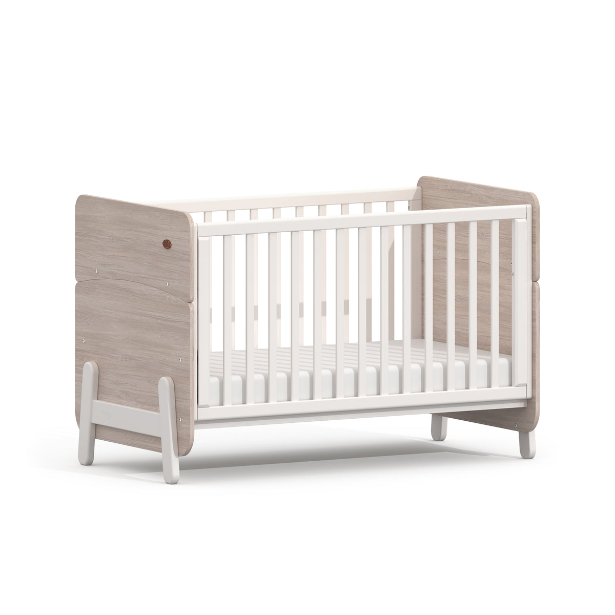 Natty Ergonomic Cot - Dropside