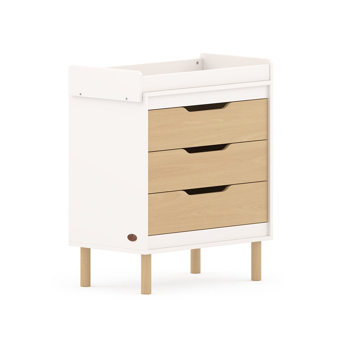 Boori Perla 3 Drawer Chest + Change Tray and Change Pad