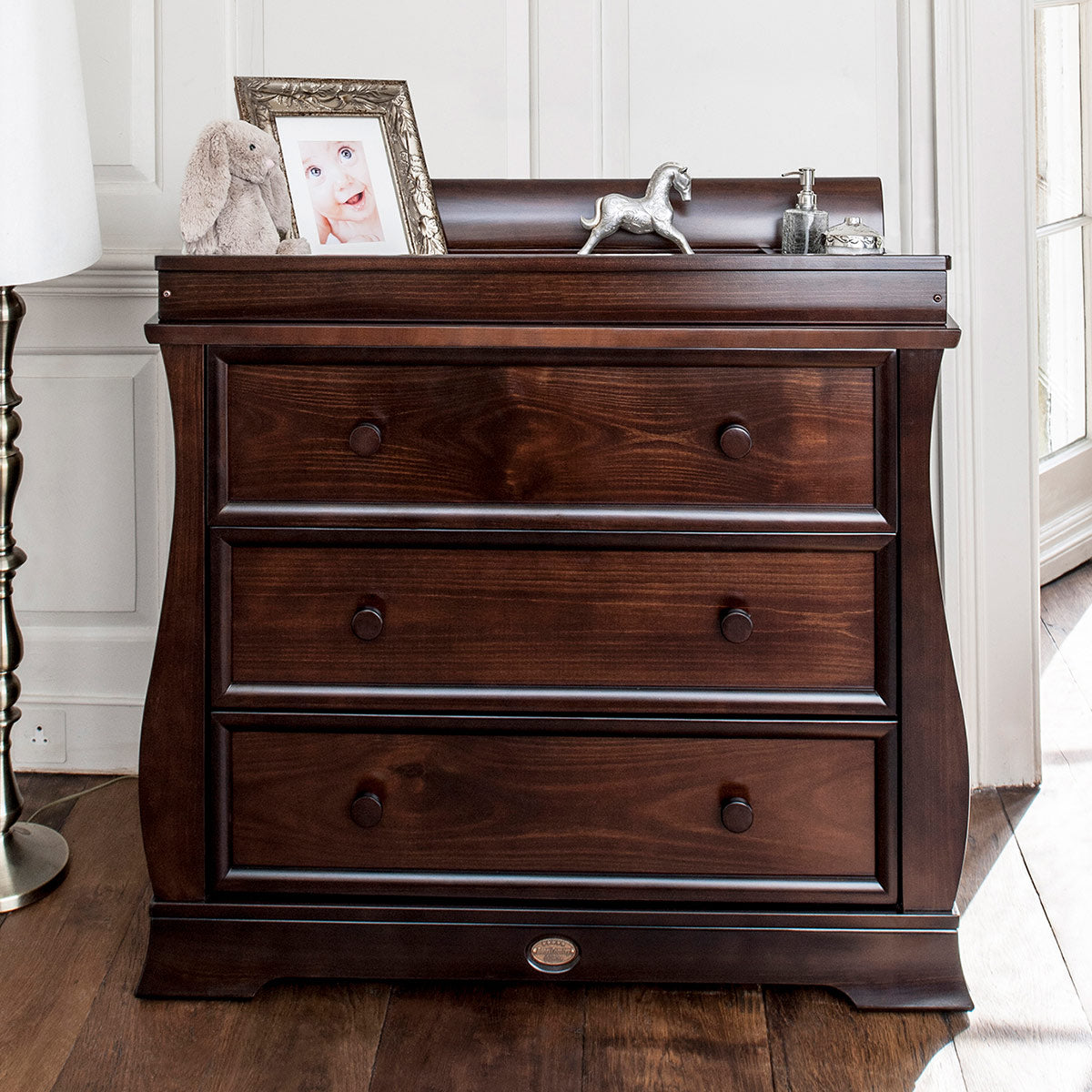 Sleigh 3 Drawer Dresser - (WAREHOUSE COLLECTION ONLY) (Clearance)