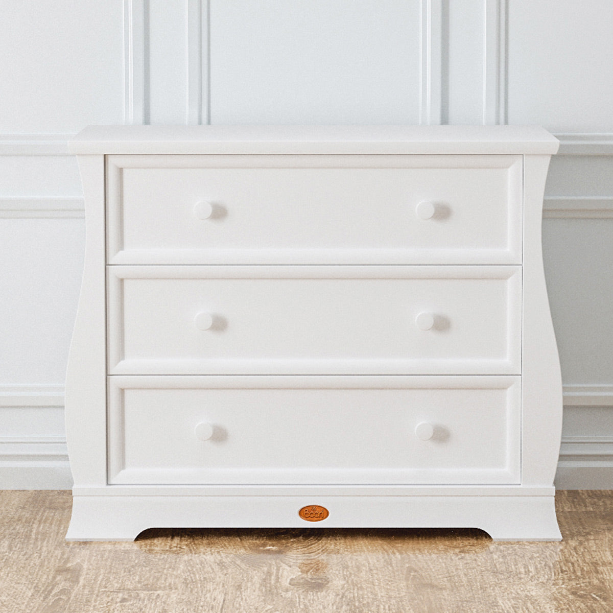 Sleigh 3 Drawer Dresser - (WAREHOUSE COLLECTION ONLY) (Clearance)