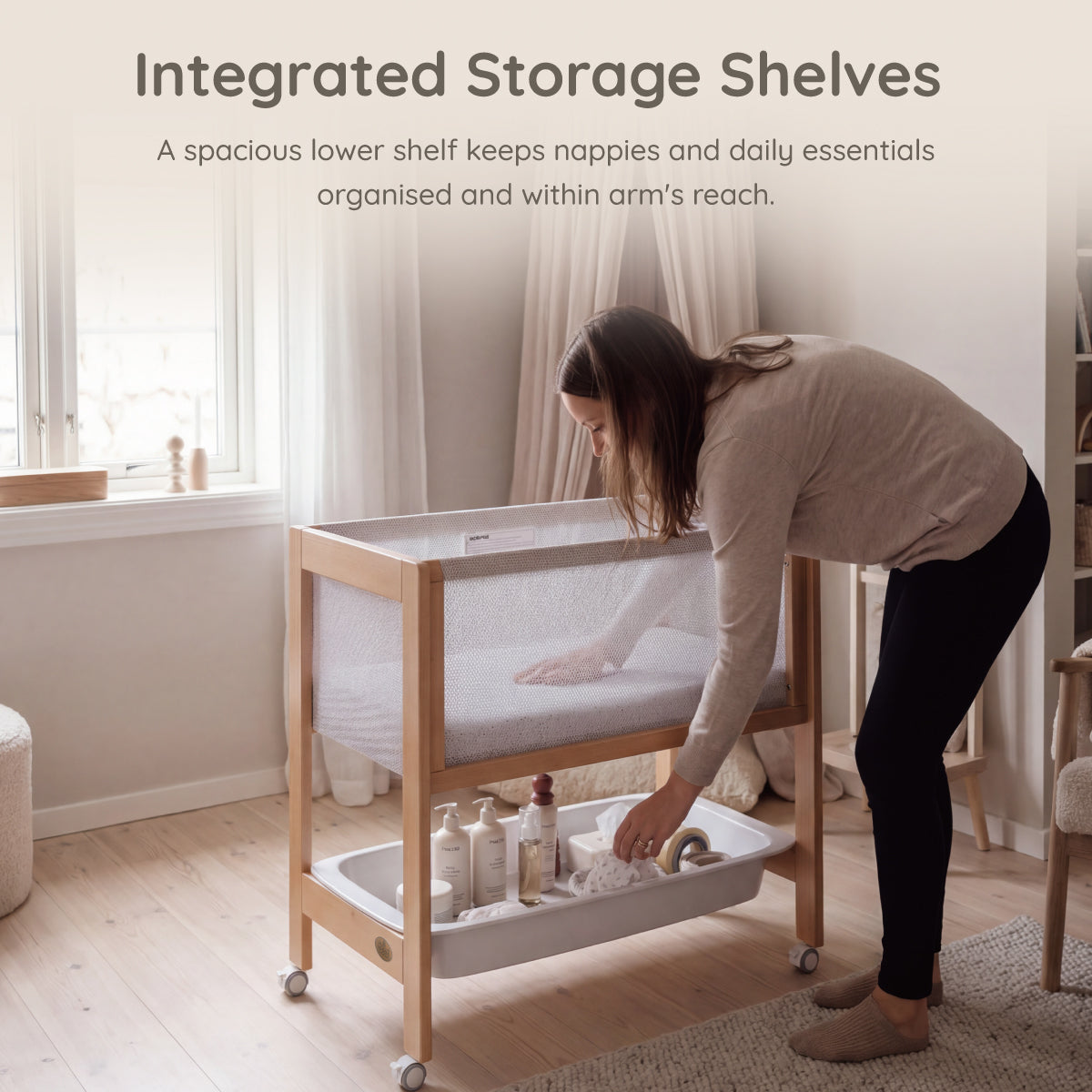 Tidy Bassinet/Change Table - 2 in 1
